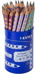LYRA Grafitceruza LYRA Groove jumbo metál B 36 darabos (1873363) - tonerpiac
