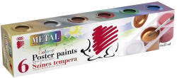 ICO Tempera ICO Süni tégelyes 6 darabos 25 ml metál színek (7270118006) - tonerpiac