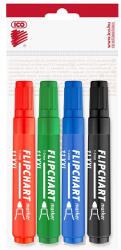 ICO Flipchart marker ICO Artip 11 XXL kerek 1-3mm 4 darabos (9580069004)