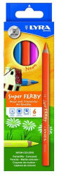 LYRA Színes ceruza LYRA Super ferby neon 6 darabos (3721063) - tonerpiac