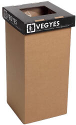  Hulladéktároló karton szelektív 20 L vegyes hulladékhoz magyar felirattal (OKU-100038)