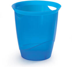 Durable Papírkosár 16l, Durable Trend, áttetsző kék (1701710540)