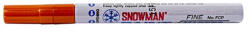 SNOWMAN Lakkmarker SNOWMAN/DEC FCP-12 3mm Fine narancssárga (FCP-12 NARANCS) - tonerpiac