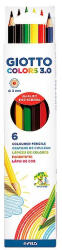 GIOTTO Színes ceruza GIOTTO Colors 3.0 hatszögletű 6 darabos (2768 00)