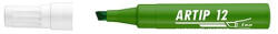 ICO Flipchart marker ICO Artip 12 vágott zöld 1-4mm (9580002005)