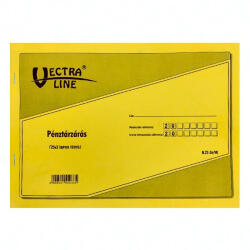 VECTRALINE Nyomtatvány pénztárzárás VECTRALINE A/4 fekvő 25x2 lapos (B22-26/VK) - tonerpiac