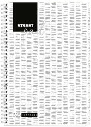 STREET Spirálfüzet kockás STREET Pad A/4 100 lapos fehér (67125)