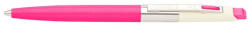 ICO Golyóstoll ICO 70 nyomógombos pasztell pink tolltest 0, 8mm kék írásszín (9010011017) - tonerpiac