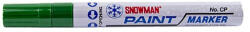 SNOWMAN Lakkmarker SNOWMAN CP-12 4, 5mm zöld (CP-12 ZÖLD) - tonerpiac