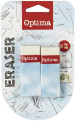 Optima Radír OPTIMA papírtokos 2db/bliszter (100020)