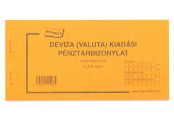  Nyomtatvány deviza kiadási bizonylat 25x2 (22669) - tonerpiac