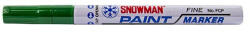SNOWMAN Lakkmarker SNOWMAN/DEC FCP-12 3mm Fine zöld (FCP-12 ZÖLD) - tonerpiac