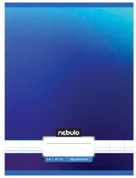 Nebulo Füzet kockás NEBULO A/4 32 lapos 87-32 Monochrome és Gradient fiús 12 darabos (NR-MGM-2-A4)