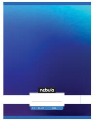 Nebulo Füzet sima NEBULO A/4 32 lapos 80-32 Monochrome és Gradient fiús 12 darabos (SI-MGM-2-A4)