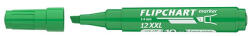 ICO Flipchart marker ICO Artip 12 XXL vágott zöld 1-4mm (9580081003)