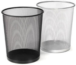 OPTIMA Papírkosár fémhálós OPTIMA ezüst 20L (22681S) - tonerpiac