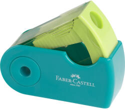 Faber-Castell Hegyező mini tartályos SLEEVE trendi színben Faber-Castell rózsaszín/narancs, türkiz/világoszöld, kék/világoskék (FC182714) - tonerpiac