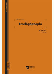 PÁTRIA Nyomtatvány emelőgépnapló PÁTRIA 2+25 lapos A/4 álló (D.7570-111) - tonerpiac