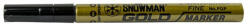 SNOWMAN Lakkmarker SNOWMAN FGP-12 3mm Fine arany (FGP-12) - tonerpiac