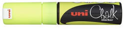 uni Folyékony kréta UNI PWE-8K fluor sárga (2UPWE8KFLS)