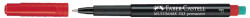 Faber-Castell Alkoholos marker FABER-CASTELL Multimark 1513 F 0, 6 mm piros (151321)