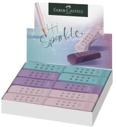 Faber-Castell Radír FABER-CASTELL RollOn Sparkle pvc mentes vegyes színekben (187310)