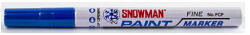 SNOWMAN Lakkmarker SNOWMAN/DEC FCP-12 3mm Fine középkék (FCP-12 KÉK) - tonerpiac