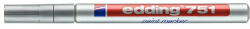 edding Lakkmarker EDDING 751 1-2mm ezüst (7580097012) - tonerpiac