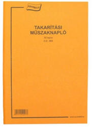  Nyomtatvány takarítási műszaknapló (22994)