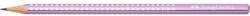 Faber-Castell Grafitceruza B, háromszögletű SPARKLE metál Faber-Castell lila test (FC118263) - tonerpiac