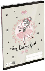 LIZZY Füzet kockás LIZZYSULI A/5 32 lapos 27-32 Tiny Dancer Lovely Ballerina (7500171003) - tonerpiac