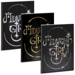 Ars Una Füzet sima ARS UNA A/4 40 lapos Extra kapcsos Midnight Girl (53805881) - tonerpiac