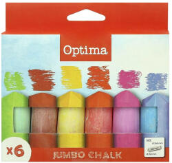 Optima Aszfaltkréta OPTIMA Jumbo 6 darabos (100085)