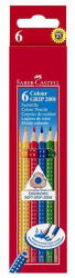 Faber-Castell Színes ceruza FABER-CASTELL Grip háromszögletű 6 darabos (112406)