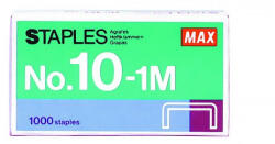 MAX Tűzőkapocs MAX No. 10 1000 darabos (2M10-1) - tonerpiac