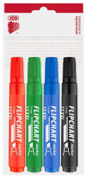 ICO Flipchart marker ICO Artip 12 XXL vágott 1-4mm 4 darabos (9580081004)