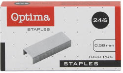 OPTIMA Tűzőkapocs OPTIMA 24/6 1000 darabos (22131) - tonerpiac