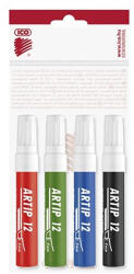 ICO Flipchart marker ICO Artip 12 vágott 1-4mm 4 darabos (9580002000) - tonerpiac