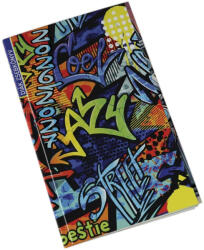 Realsystem Diák zsebkönyv REALSYSTEM papírborító 125x205mm graffiti 2026-2027 (5313-60) - tonerpiac