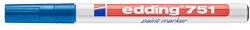 edding Lakkmarker EDDING 751 1-2mm kék (7580097003) - tonerpiac
