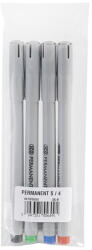  Alkoholos marker tűfilc 0, 4mm, S tender, 4 klf. szín (9070050000) - tonerpiac