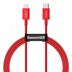 Baseus Cablu Baseus Superior USB Type C - Lightning fast charging data cable Power Delivery 20 W 1 m red (CATLYS-A09)