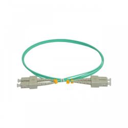 Emtex Patchcord FO SC/PC-SC/PC, MM OM3 50/125, manta LSZH 2.0mm, duplex 3m, "SC-SC-MM3/DX-3" (timbru verde 0.08 lei) (SC-SC-MM3/DX-3)