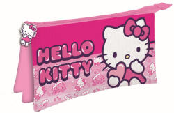  Hello Kitty Unicorn 3 rekeszes tolltartó 22 cm (MSL704700) - kreativjatek