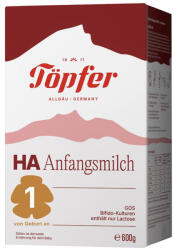TOPFER Lapte HA1 Formula Noua, 600g, Topfer