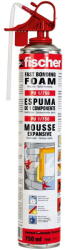 Fischer PU 1/750 B3 prémium gyorsszerelő hab, bézs, 750 ml (50427) - metacsavar