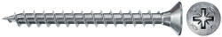 Fischer FPF II CZF 3.0 x 12 BC 1000 süllyesztett fejű, kékre horganyzott végigmenetes csavar, PZ behajtással, 1000 db/csomag (670022)
