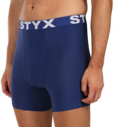 Styx Boxeri pentru bărbați Styx long cu elastic sport albastru închis (UN968) M (185821)