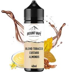 Mount Vape blond tobacco custard almond 40ml /120ml
