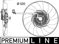 MAHLE Ventilator, radiator MAHLE BEHR *** PREMIUM LINE *** CFF 474 000P (CFF 474 000P)